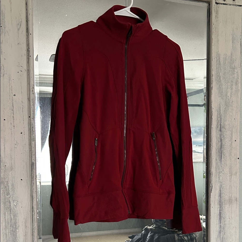 lululemon athletica Women's Dark Red Jacket